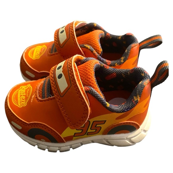 Disney Cars Orange Sneakers - Picture 2 of 5